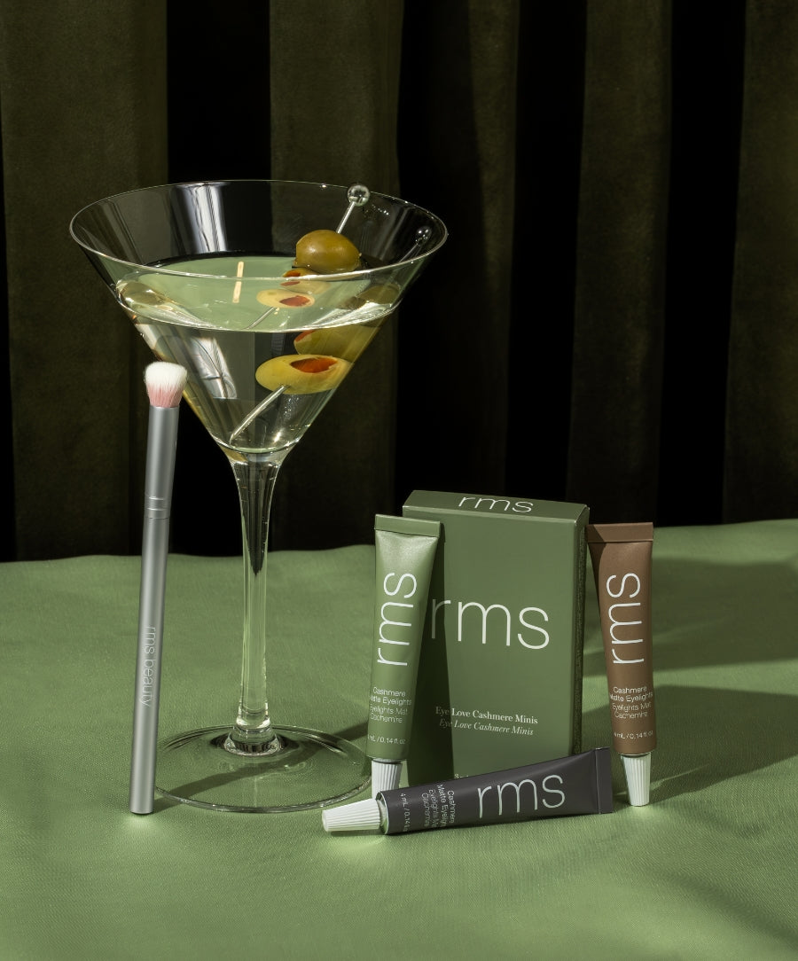 Mini Cashmere Eyelights Trio + Eye Polish Brush | RMS Beauty