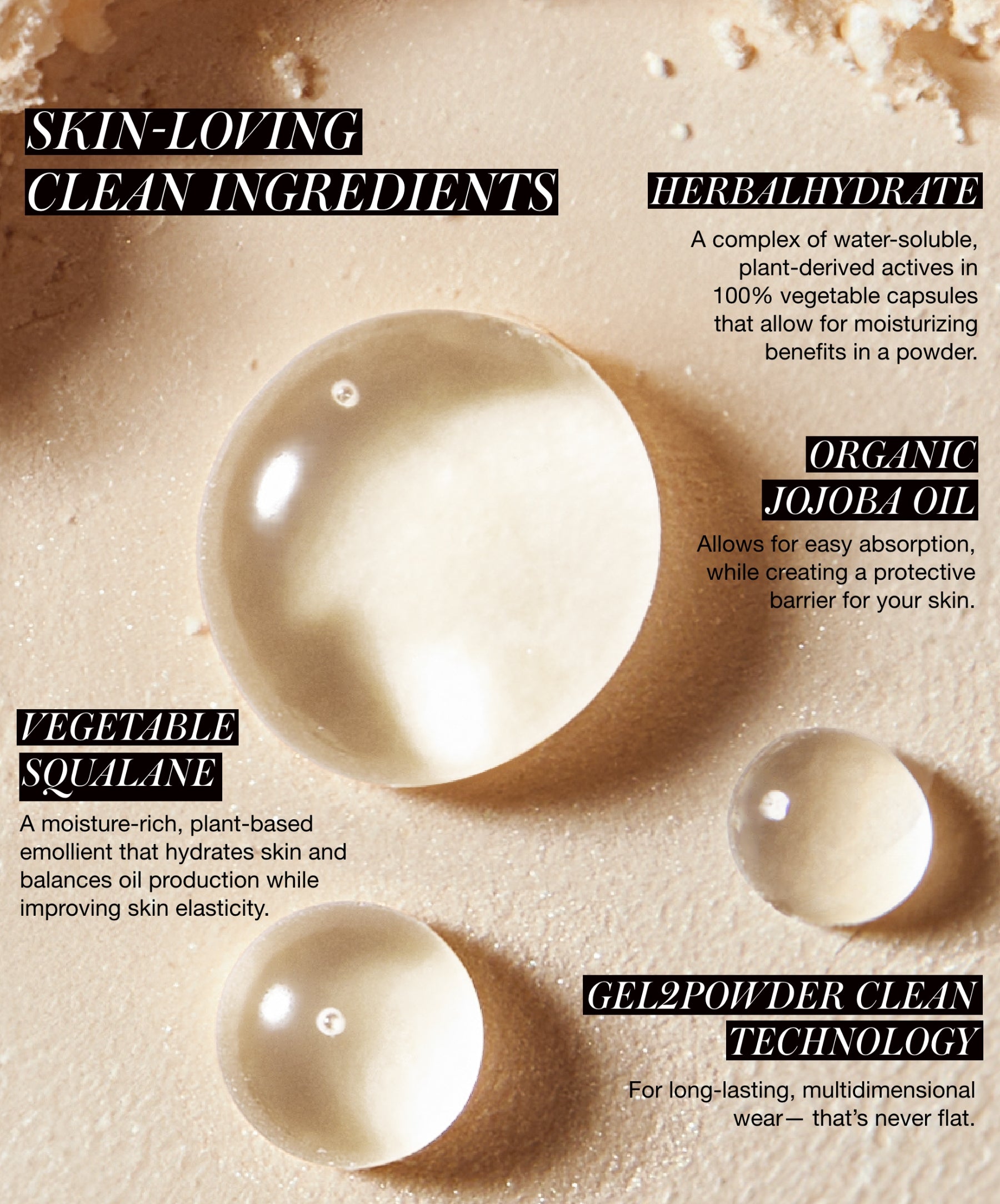 RMS Hydra Setting Powder organic ingredients and benefits.