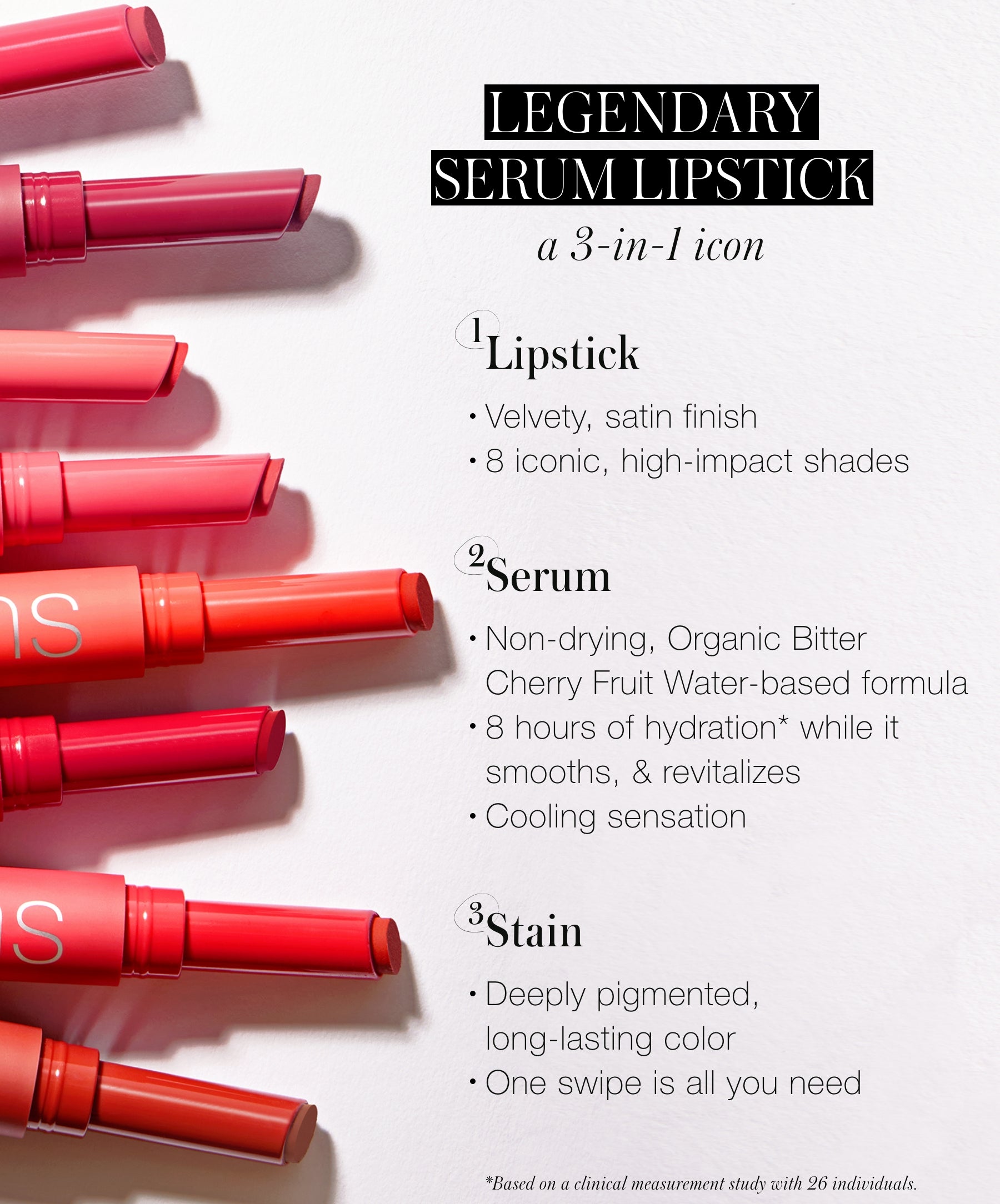 RMS Legendary Serum Lipstick a 3-in-1 icon