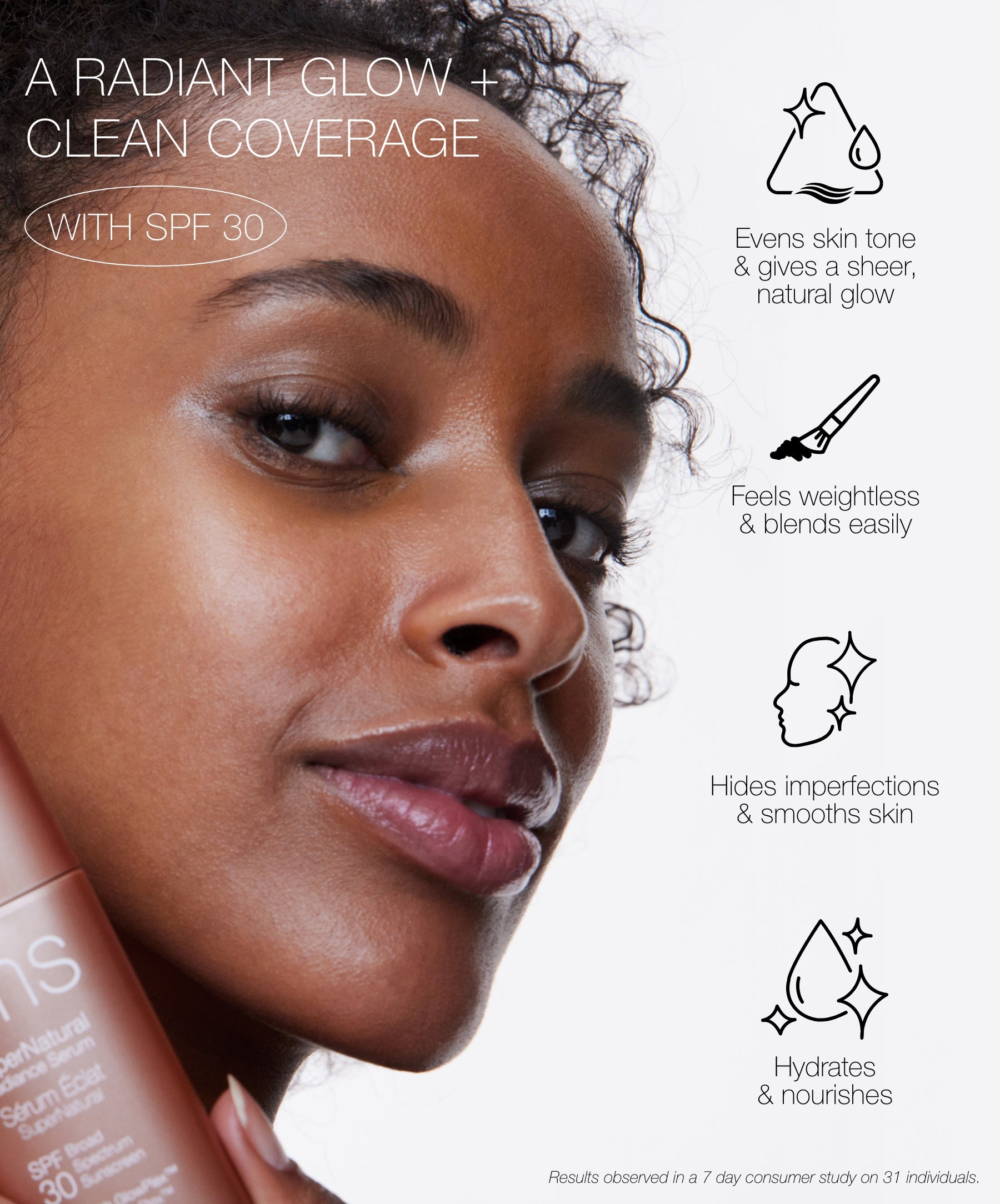 SuperNatural Radiance Tinted Serum with SPF 30
