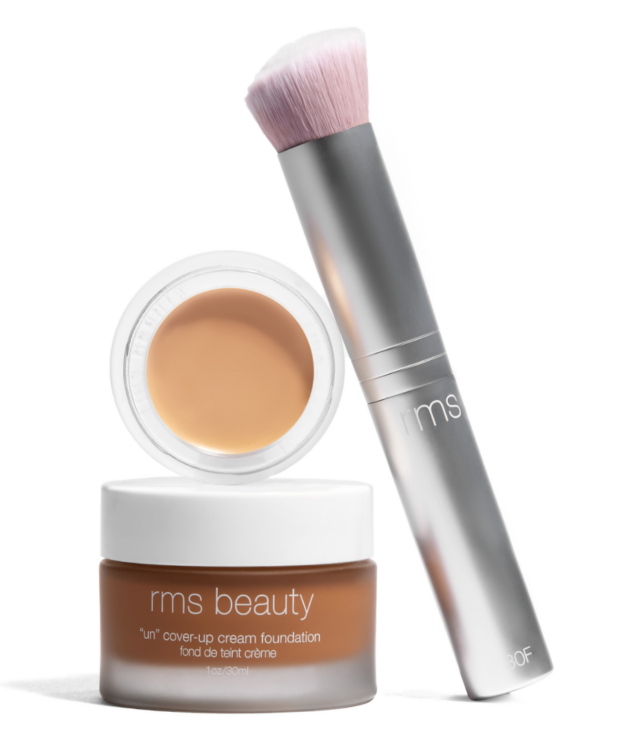 Skin2Skin Foundation Brush featuring UnCoverup Concealer and UnCoverup Cream Foundation