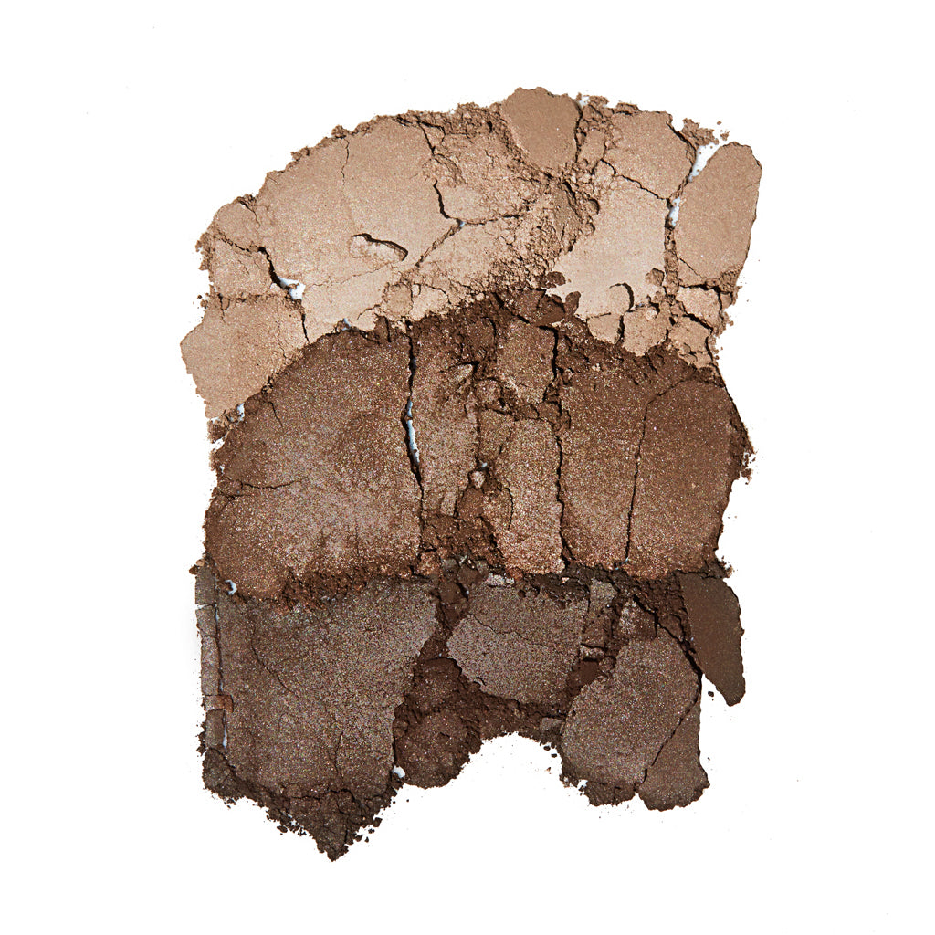 Back2Brow Powder shades Light, Medium, Dark crushed showing velvety texture