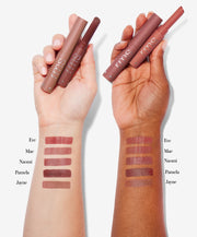 Legendary Serum Lipstick: The Nudes arm swatches 