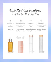 SuperNatural Radiance Tinted Serum with SPF 30 Routine