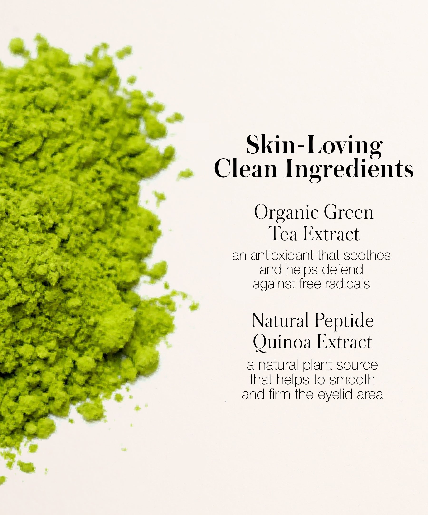 Organic ingredients and benefits of RMS Eyelights Cream Eyeshadow