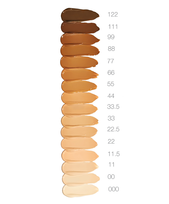 ReEvolve Natural Finish Liquid Foundation shades